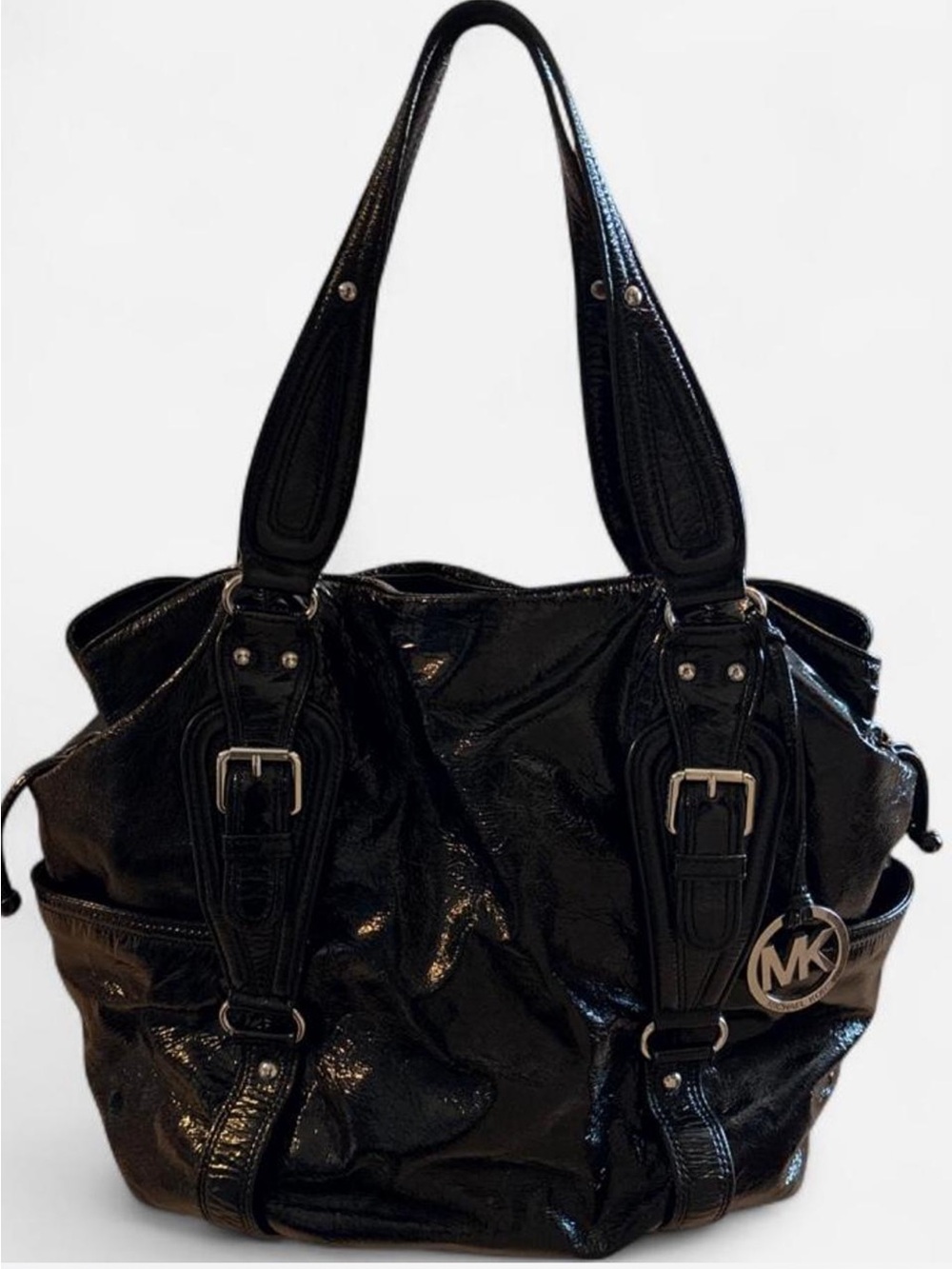 Michael Kors Patent Leather Shoulder Bag